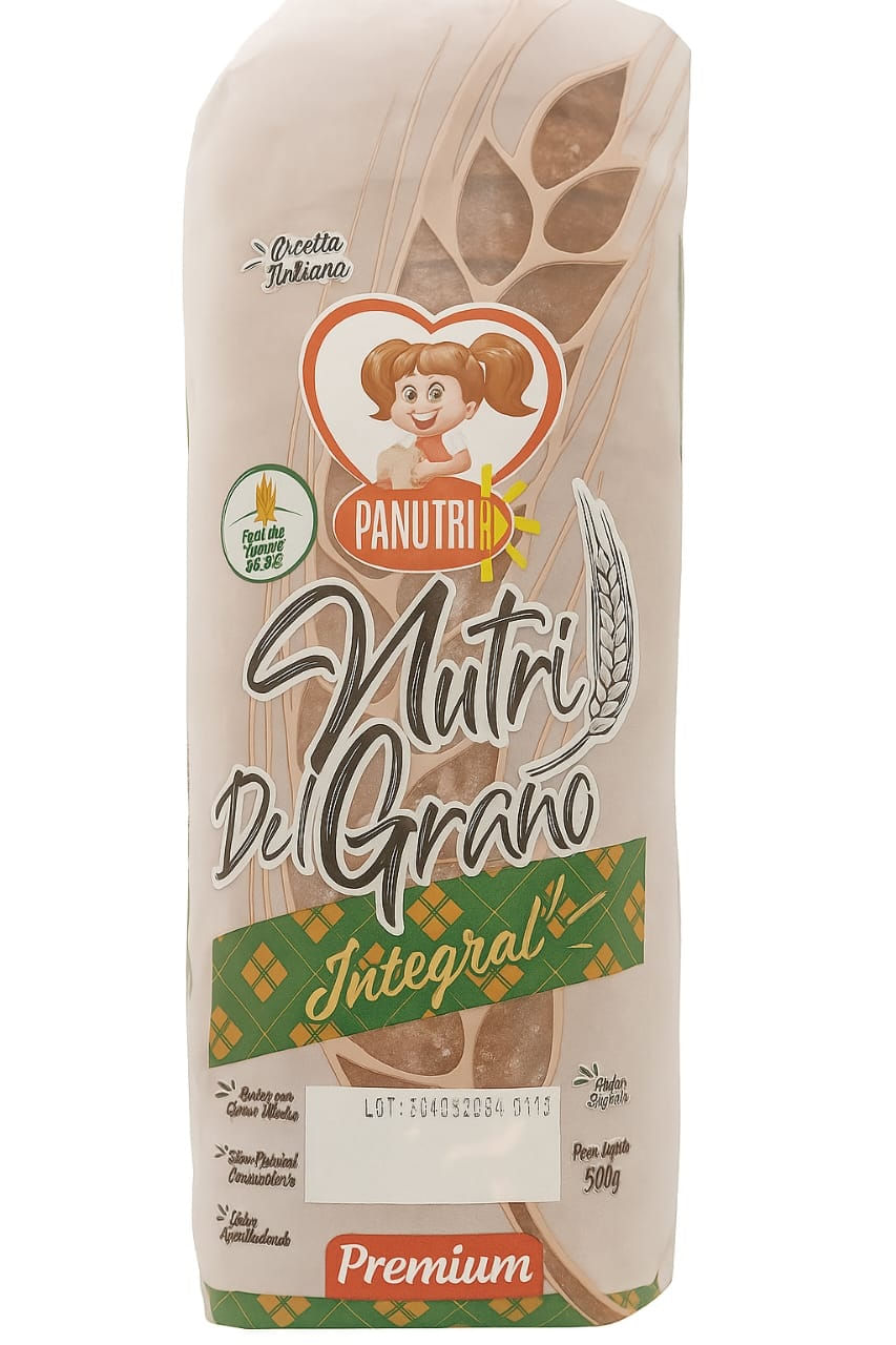 Pão Integral Nutri Del Grano Panutrir 500g