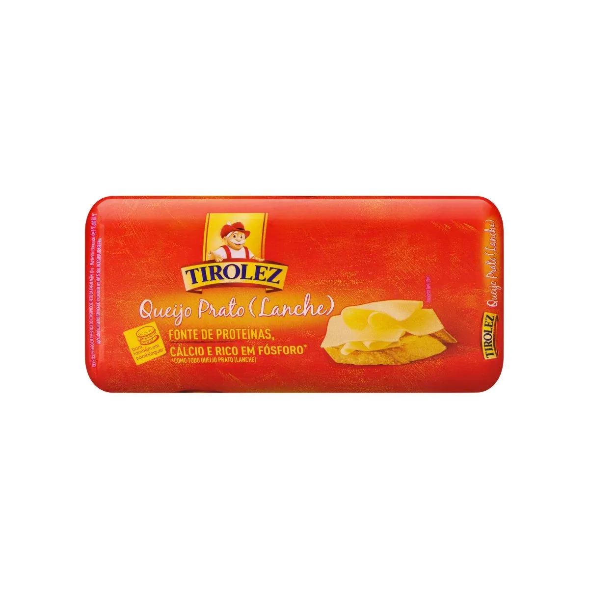 Queijo Prato Tirolez Em Peça kg