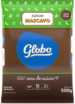 Açúcar Mascavo Globo 500g
